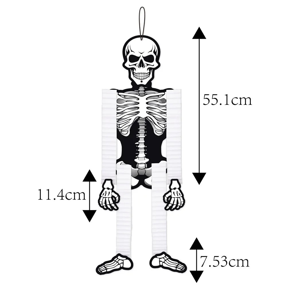 Halloween Hanging Decorations Pumpkin Witch Cat Vampire Ornaments Trick Or Treat Party Indoor Outdoor Garden Door Wall Decors