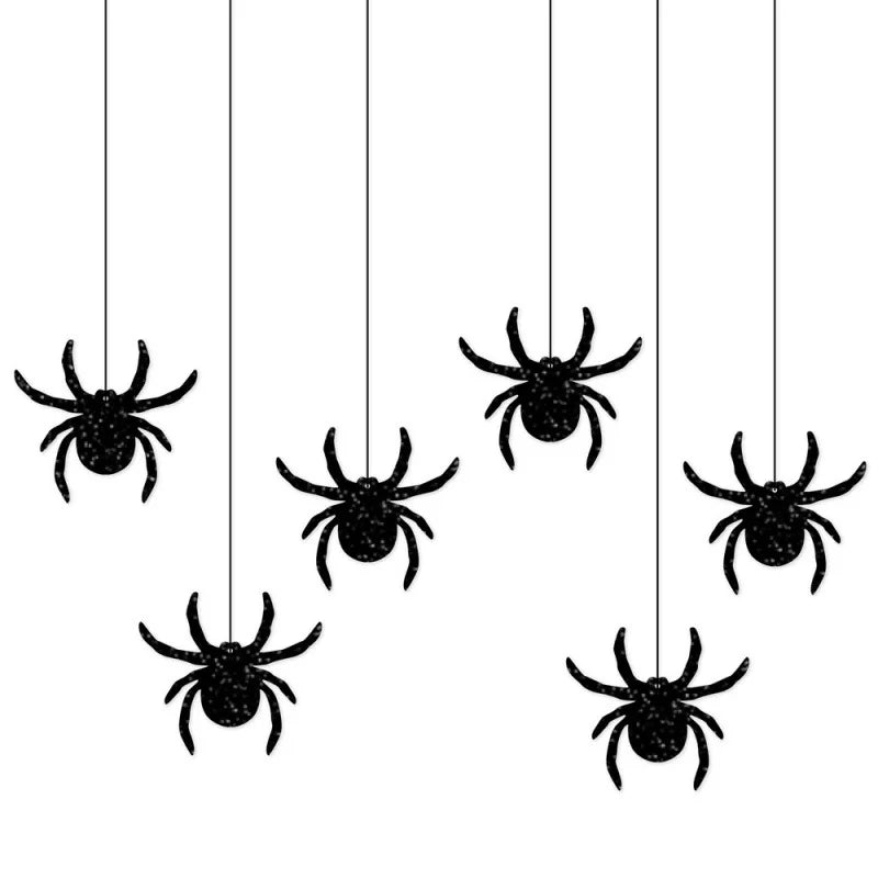 Halloween Decorations Banners Wall Stickers Spider Pendants Hanging Decorations Horror